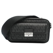Michael Kors Borsa a Tracolla Bradshaw Mini in Canvas Nero