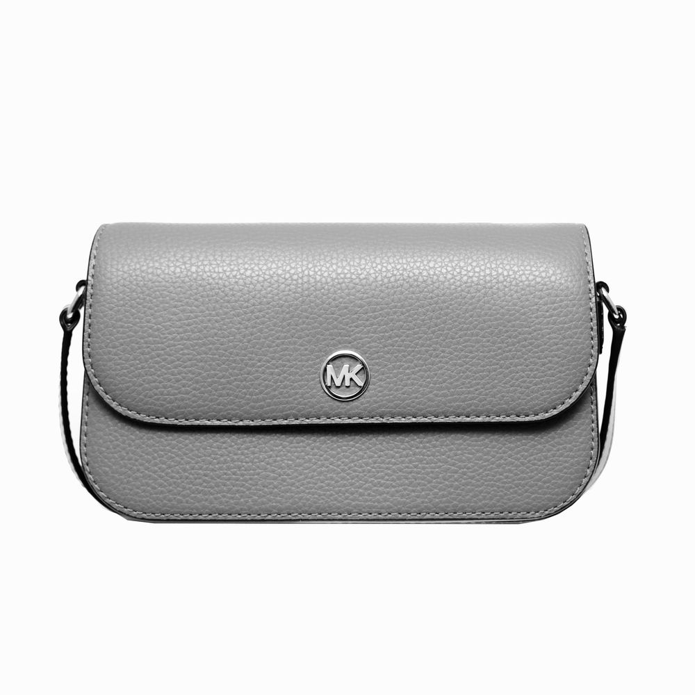 Michael Kors Borsa a Tracolla Jet Set Travel Piccola in Pelle Grigia