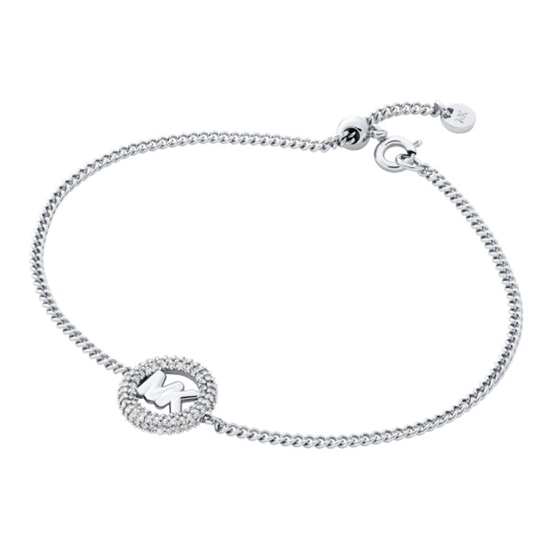 Michael Kors Collana Uomo in Acciaio Inossidabile Pendente a Barra