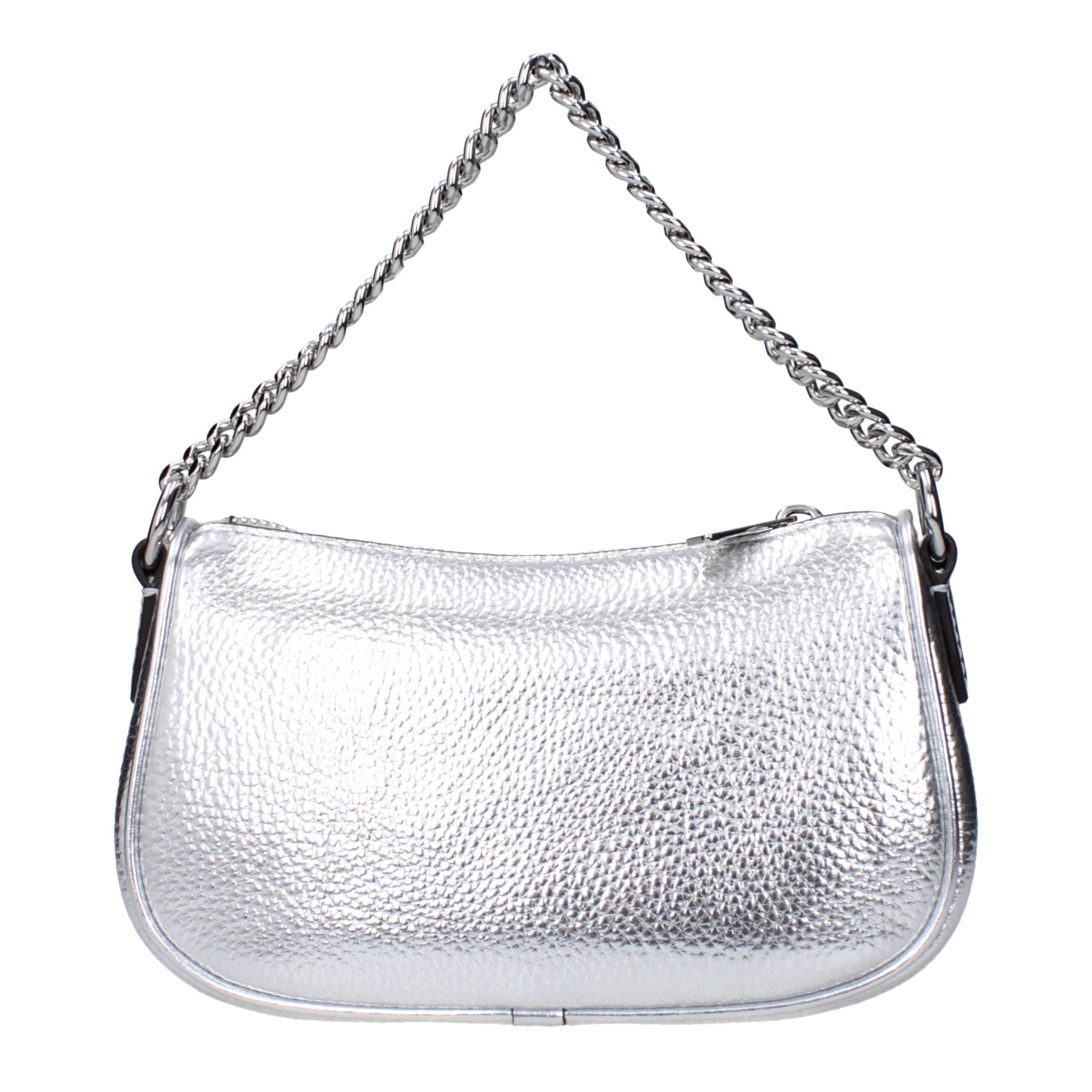 Michael Kors Gray Leather Handbag