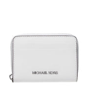 Michael Kors Porta Carte (35H8STVZ5L) in Pelle Bianca