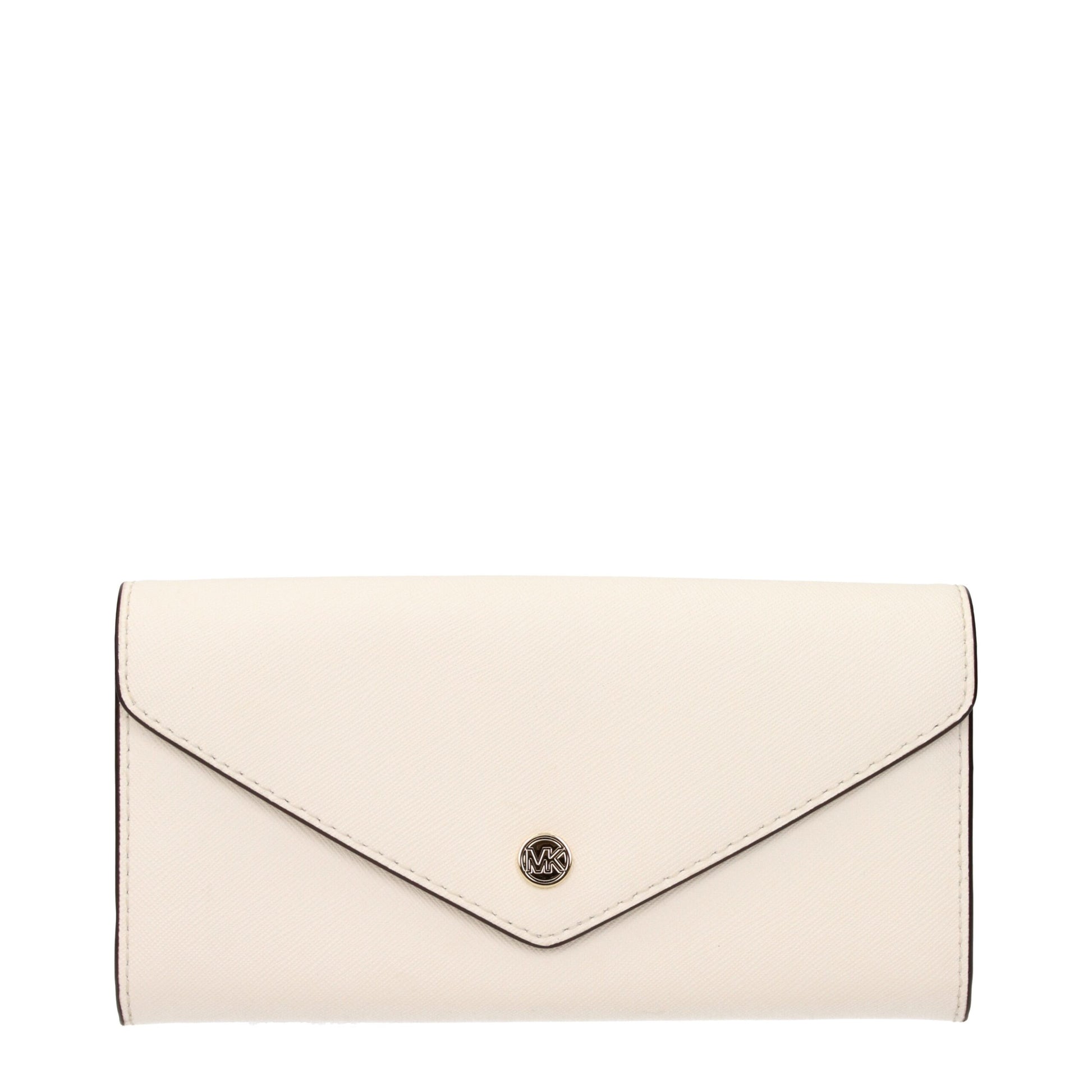 Michael Kors Portafoglio da Donna in Pelle Beige (35F3GTVE7L)