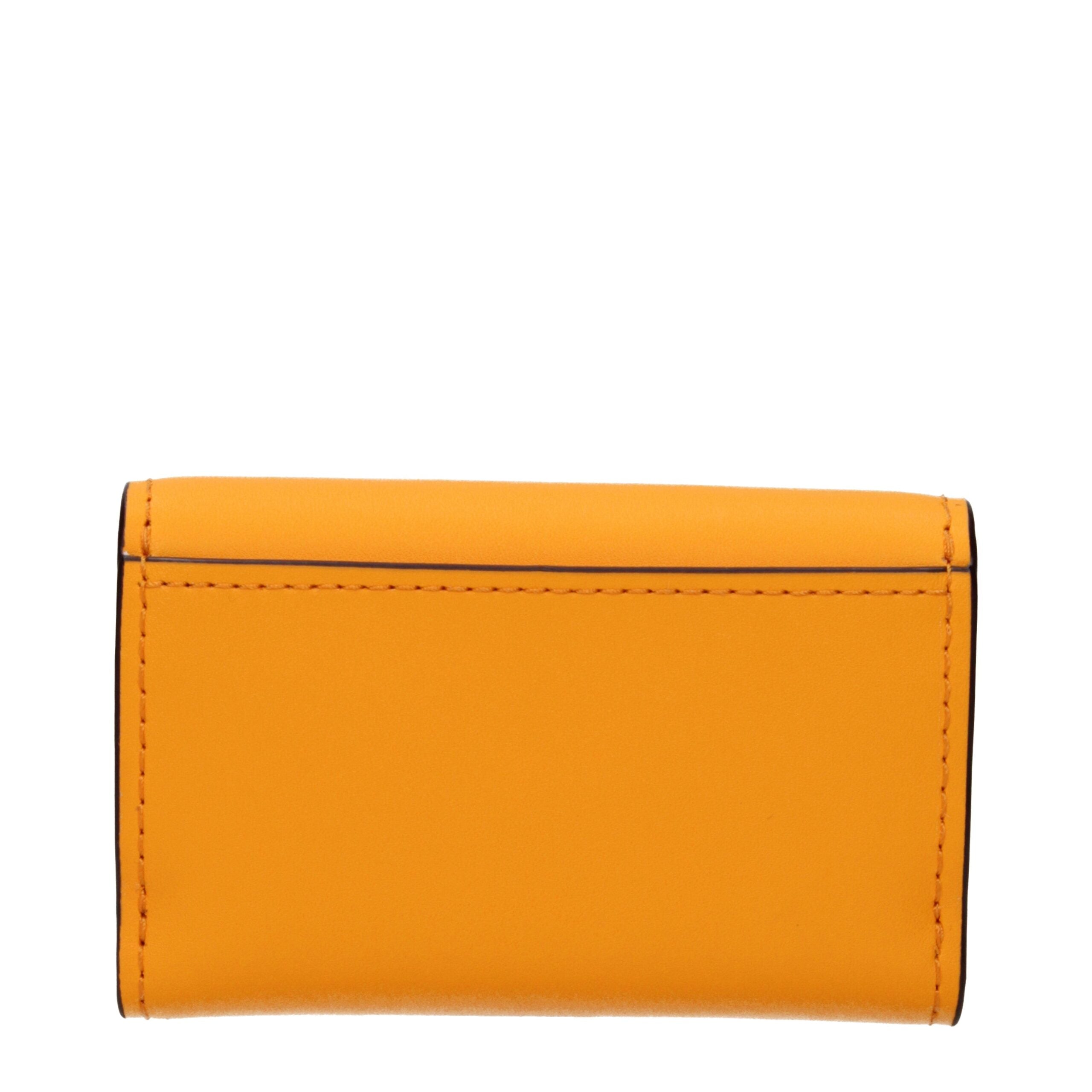 Michael Kors Portamonete (35S5G1YE0L) in Pelle Arancione
