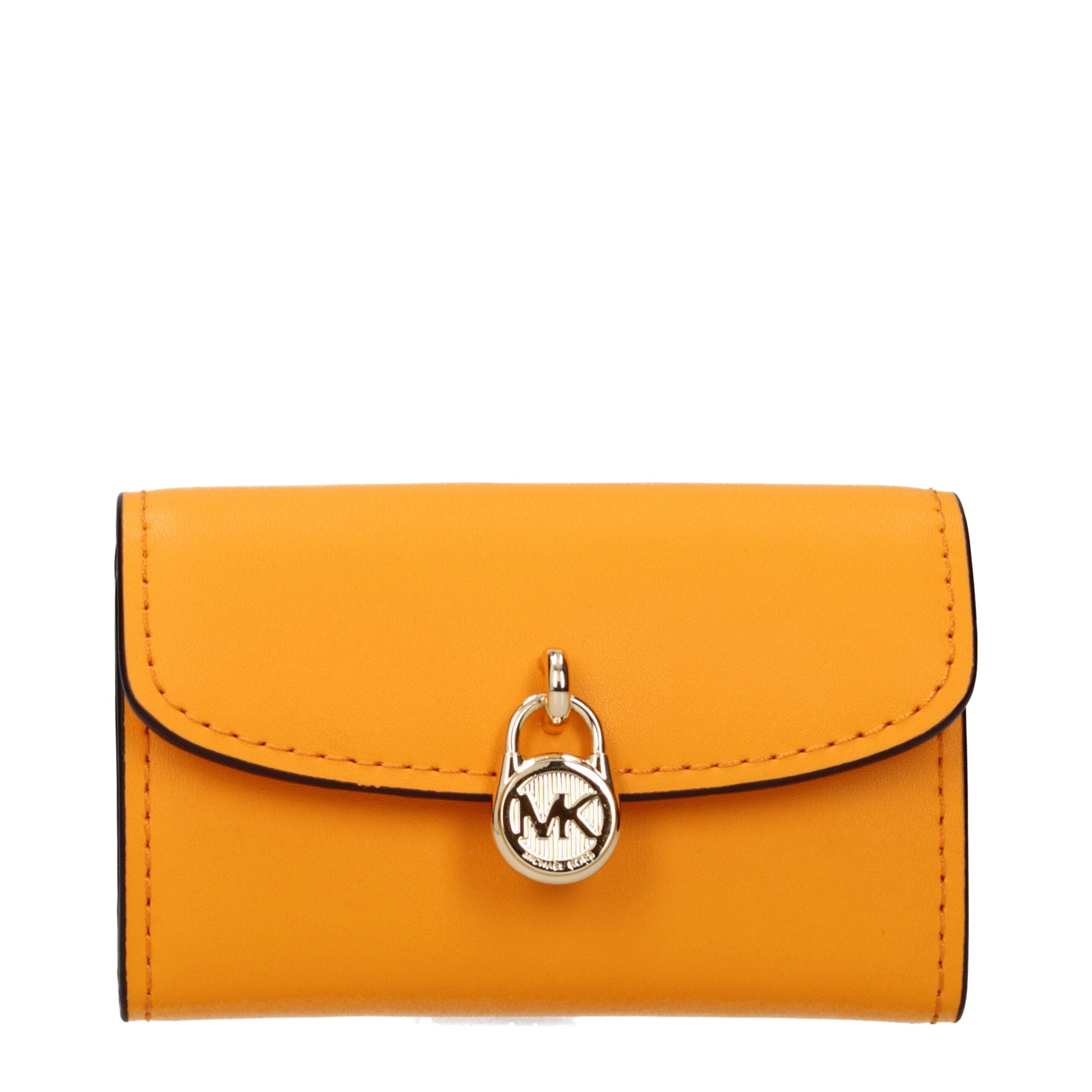 Michael Kors Portamonete (35S5G1YE0L) in Pelle Arancione