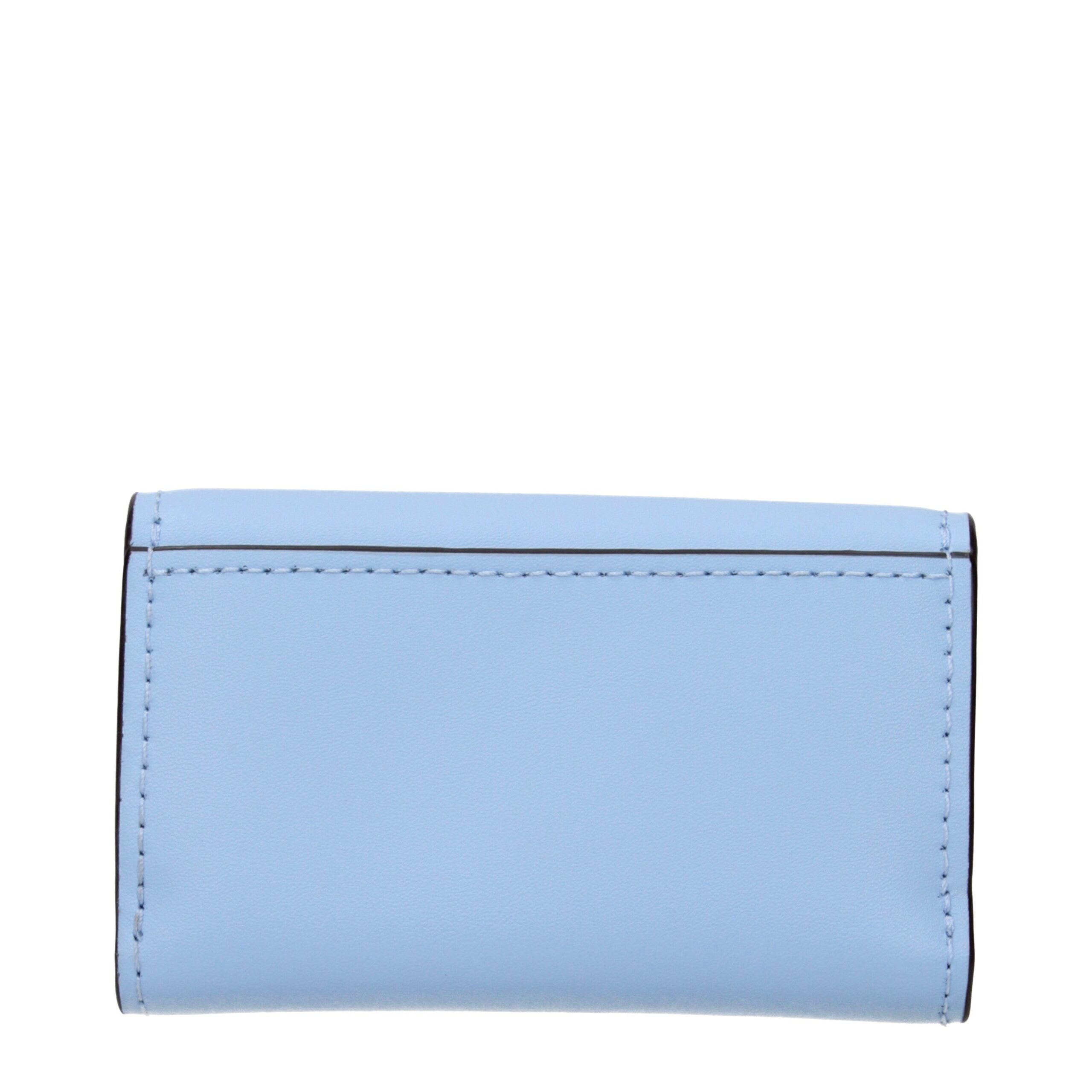 Michael Kors Portamonete (35S5S1YE0L) in Pelle Celeste Chiaro