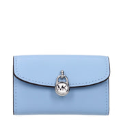 Michael Kors Portamonete (35S5S1YE0L) in Pelle Celeste Chiaro
