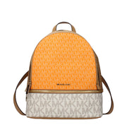 Michael Kors Zaino (35S5GRAB6V) in Tessuto Beige/Arancione