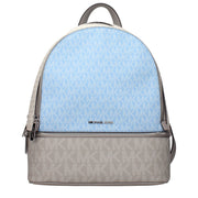 Michael Kors Zaino (35S5SRAB6V) in Tessuto Beige/Blu