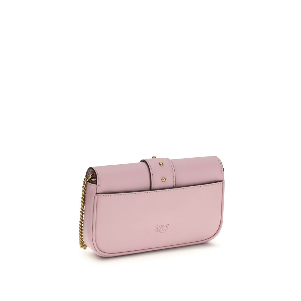 Mini Borsa Pinko Love One a Tracolla in Pelle Multicolor