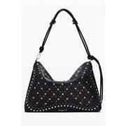 Mini Borsa a Mano Desigual Yankee Leiria in Polietilene Nero, Tracolla Regolabile