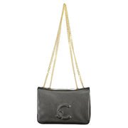 Mini Borsa a Tracolla Coccinelle Dulse in Pelle Liscia Nera