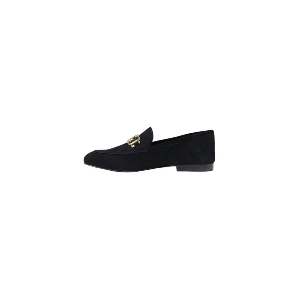 Mocassini Donna Guess MARTYNAS Flats in Pelle Nera