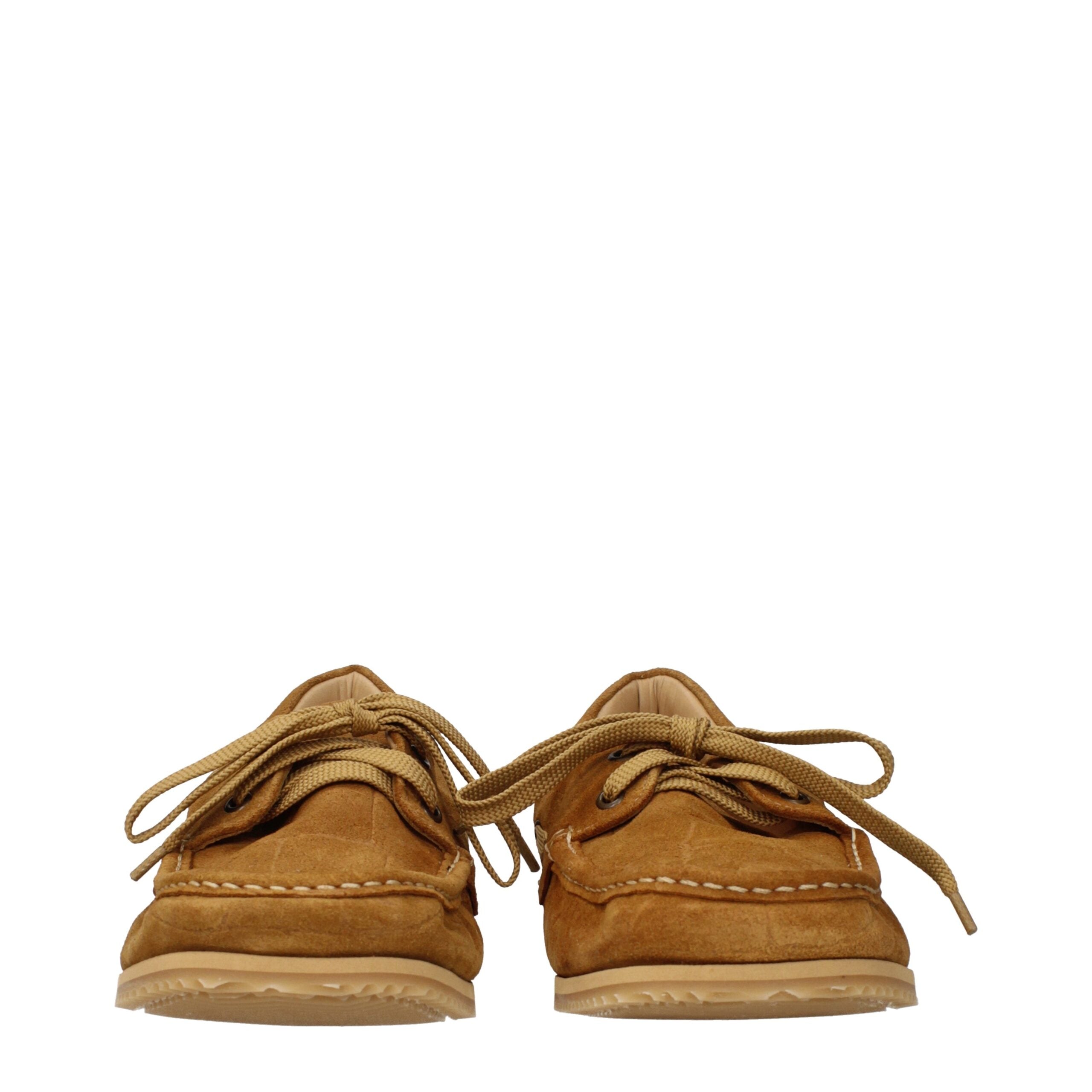 Mocassini Uomo Jacquemus Slip-On in Camoscio Marrone