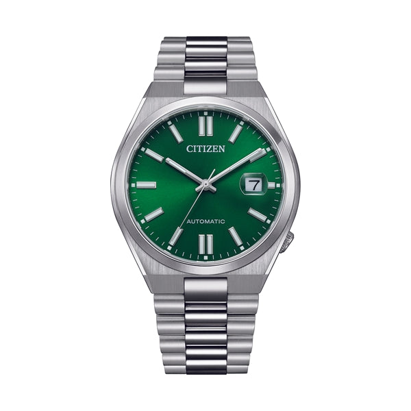 Citizen Automatic Watch NJ0150-81X Tsuyosa Petrol Green