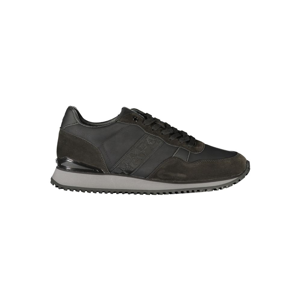 Napapijri Black Polyester Mens Sneaker
