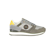Napapijri Gray Polyester Men's Sneaker