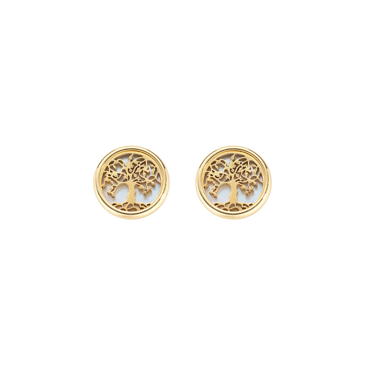 Amen Women's Tree of Life Earrings ORALG3