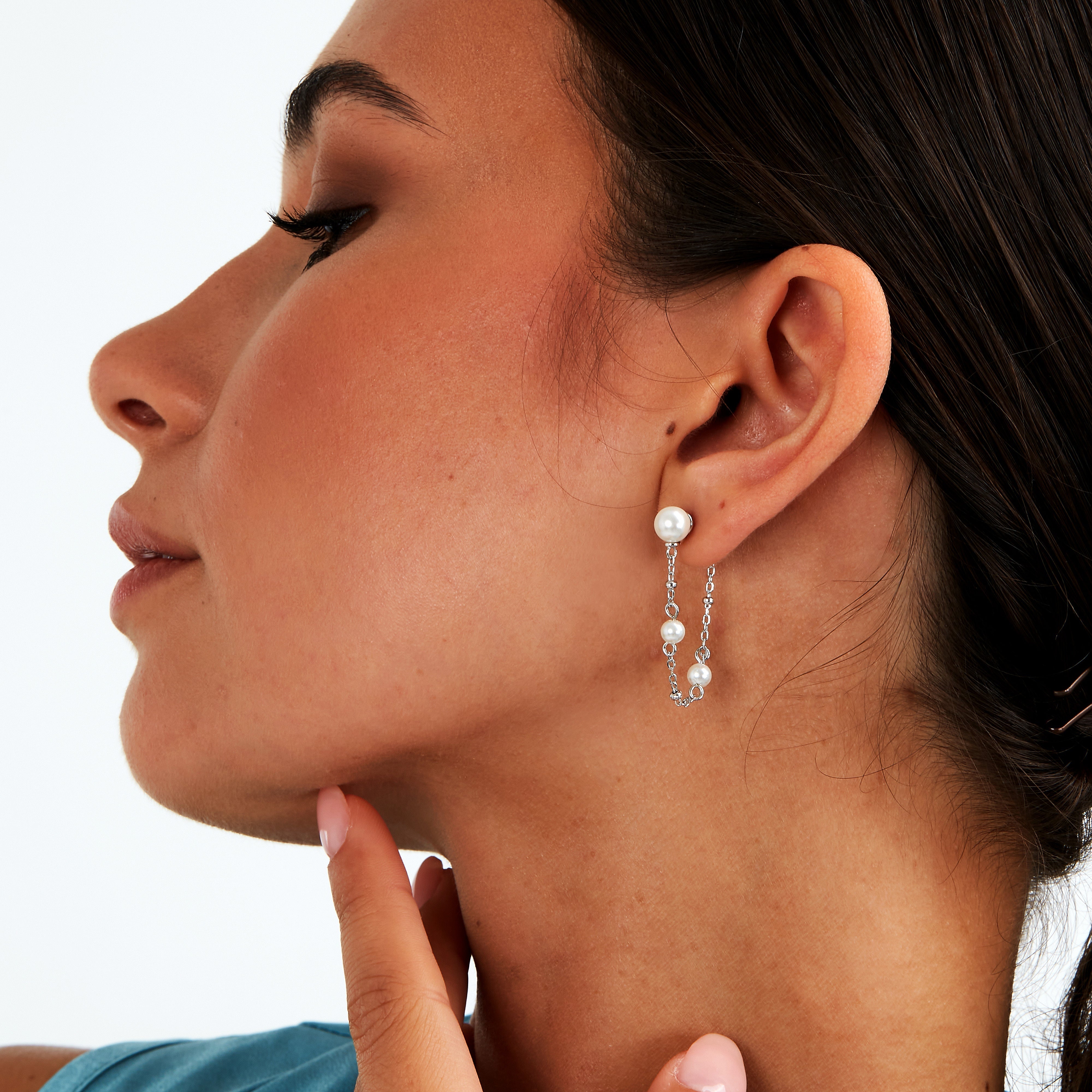 MORELLATO WOMEN'S EARRINGS CONTEMPORARY PEARLS SAWM08