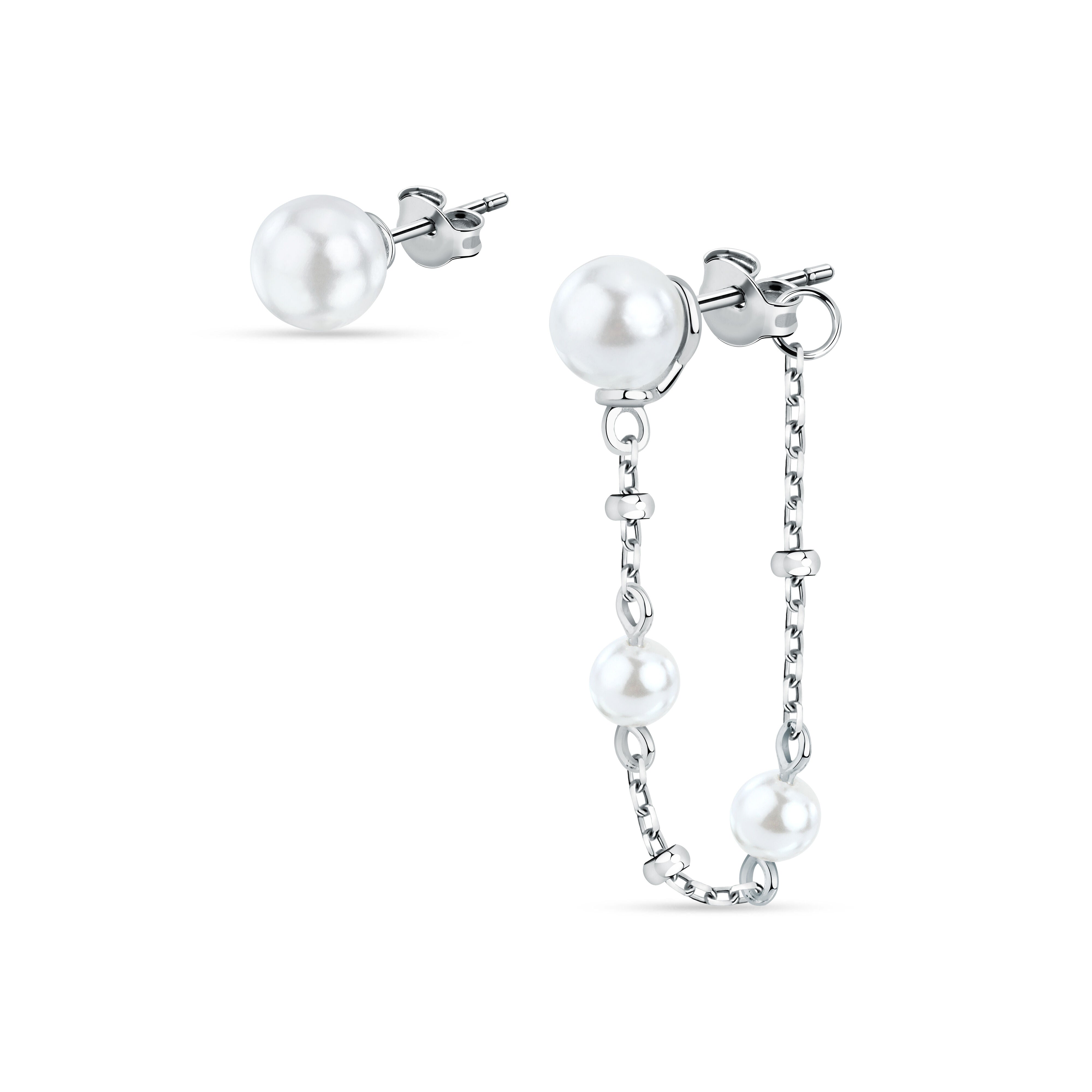 MORELLATO WOMEN'S EARRINGS CONTEMPORARY PEARLS SAWM08