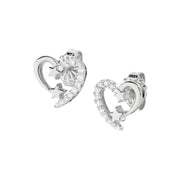 Amen Women's Love Earrings EHSBBZ