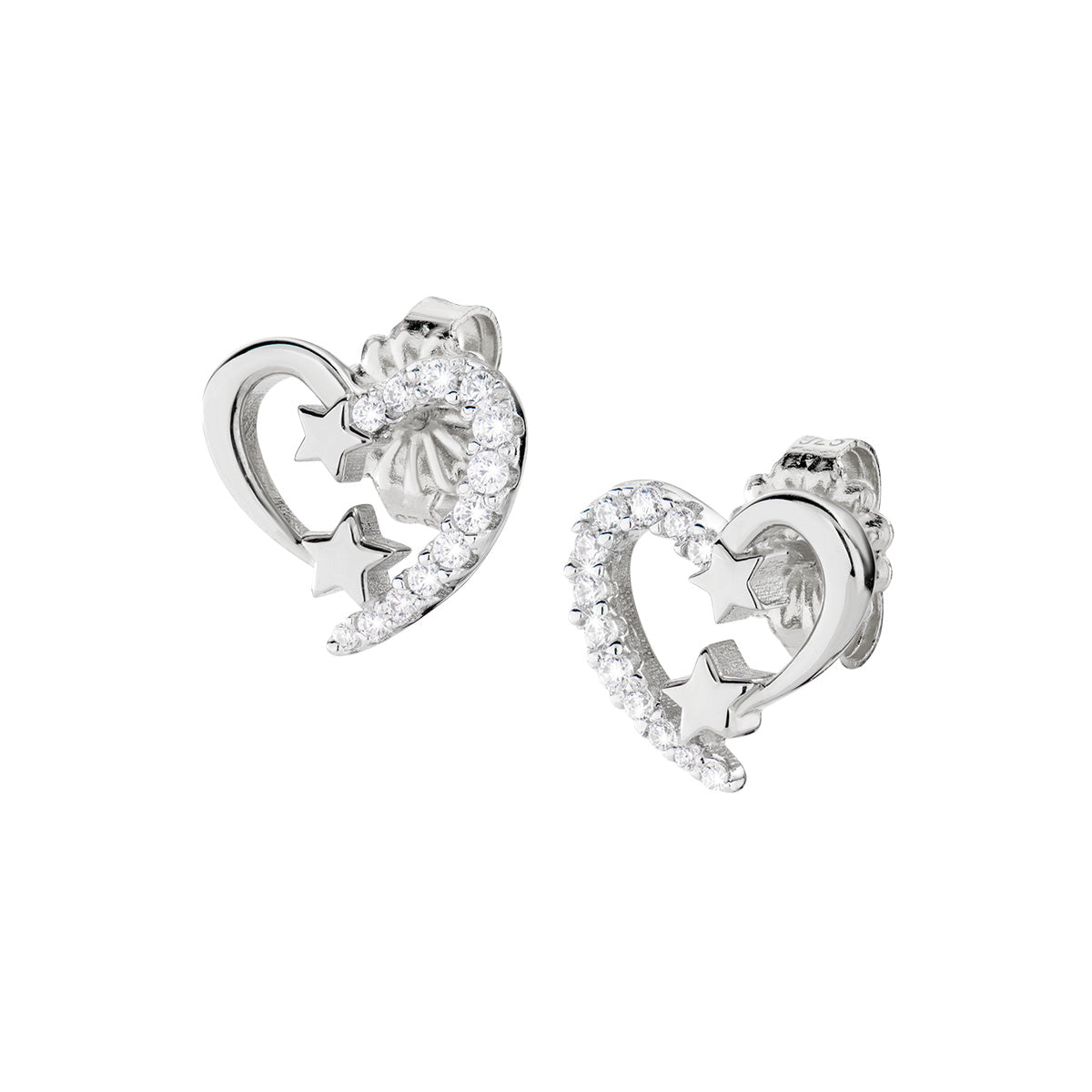 Amen Women's Love Earrings EHSBBZ