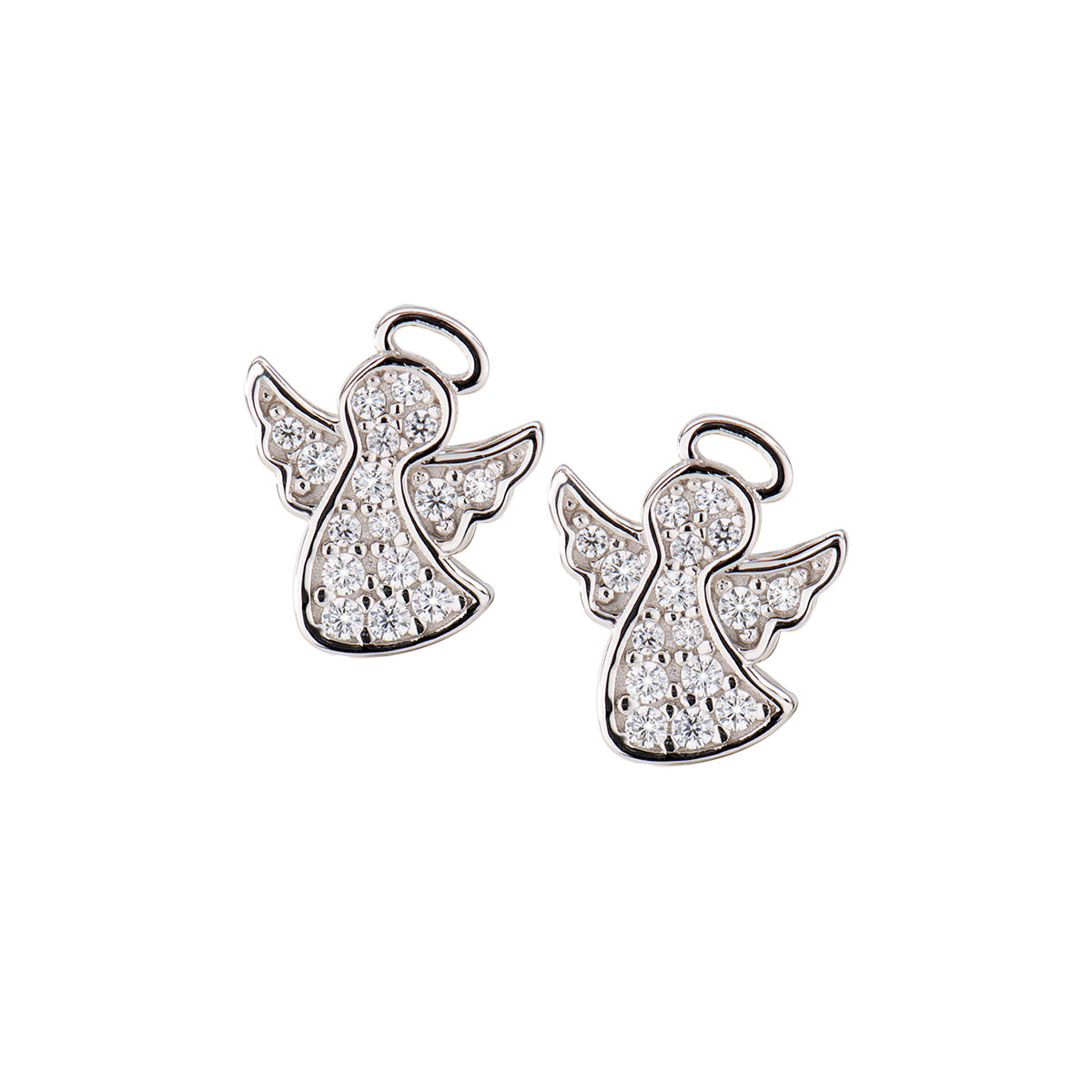 Amen women's earrings with angels EABBZ