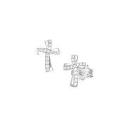 Amen women's earrings with ECROBBZ crosses