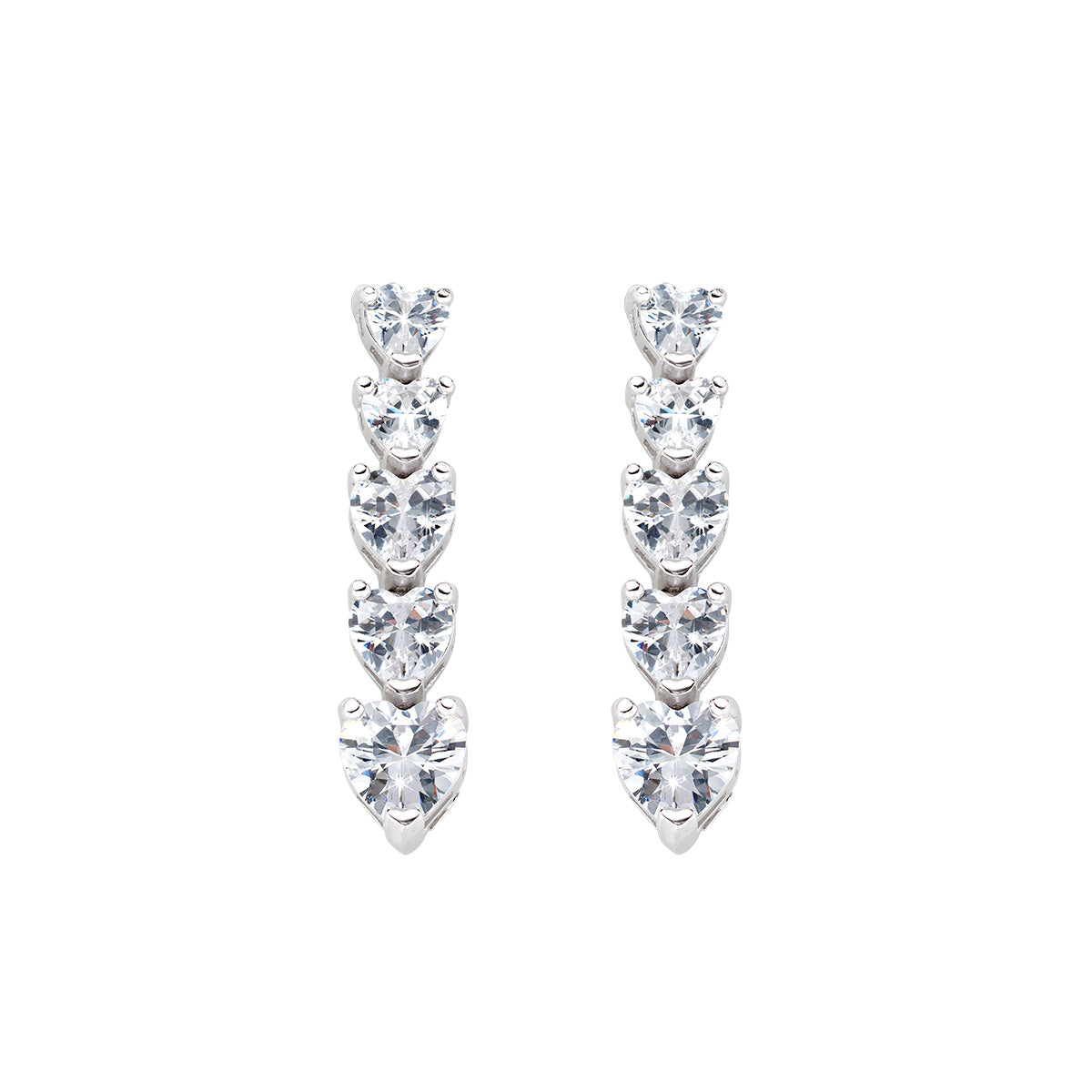 Amen women's diamond earrings ORTNCUBB5