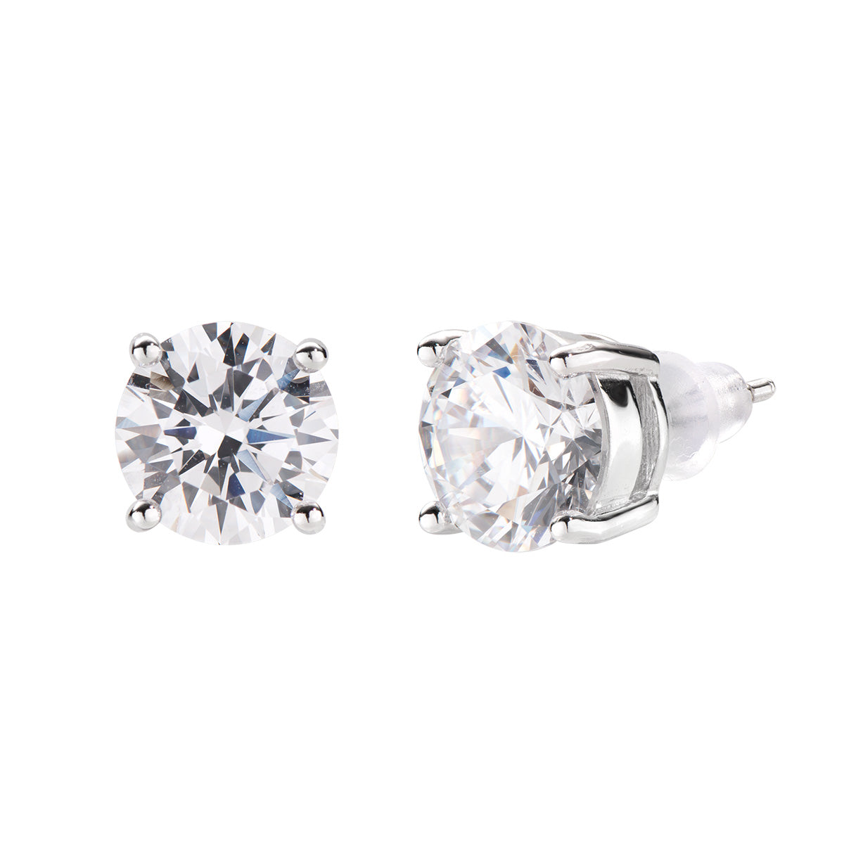 Amen women's earrings diamonds forever ELP80BB