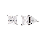 Amen women's earrings diamonds forever ELPQ50BB