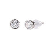 Amen women's earrings diamonds forever ELPT40BB