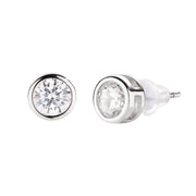 Amen women's earrings diamonds forever ELPT50BB