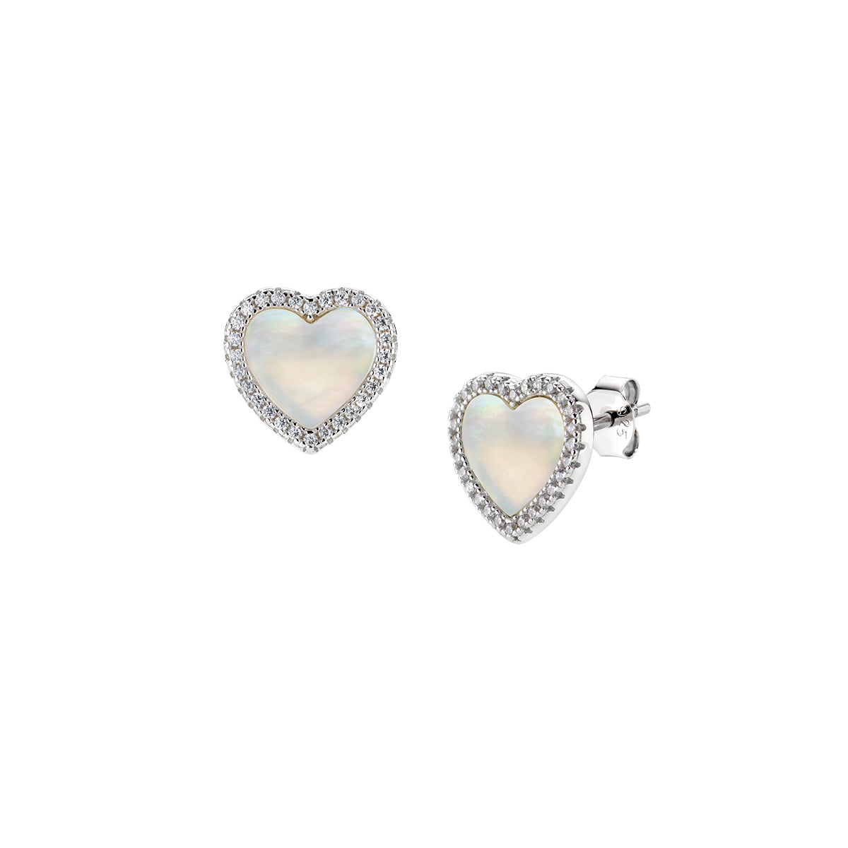 Amen Women's Mother of Pearl Earrings EMOHGBZ1