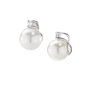 Amen women's pearl earrings EPBBZ10