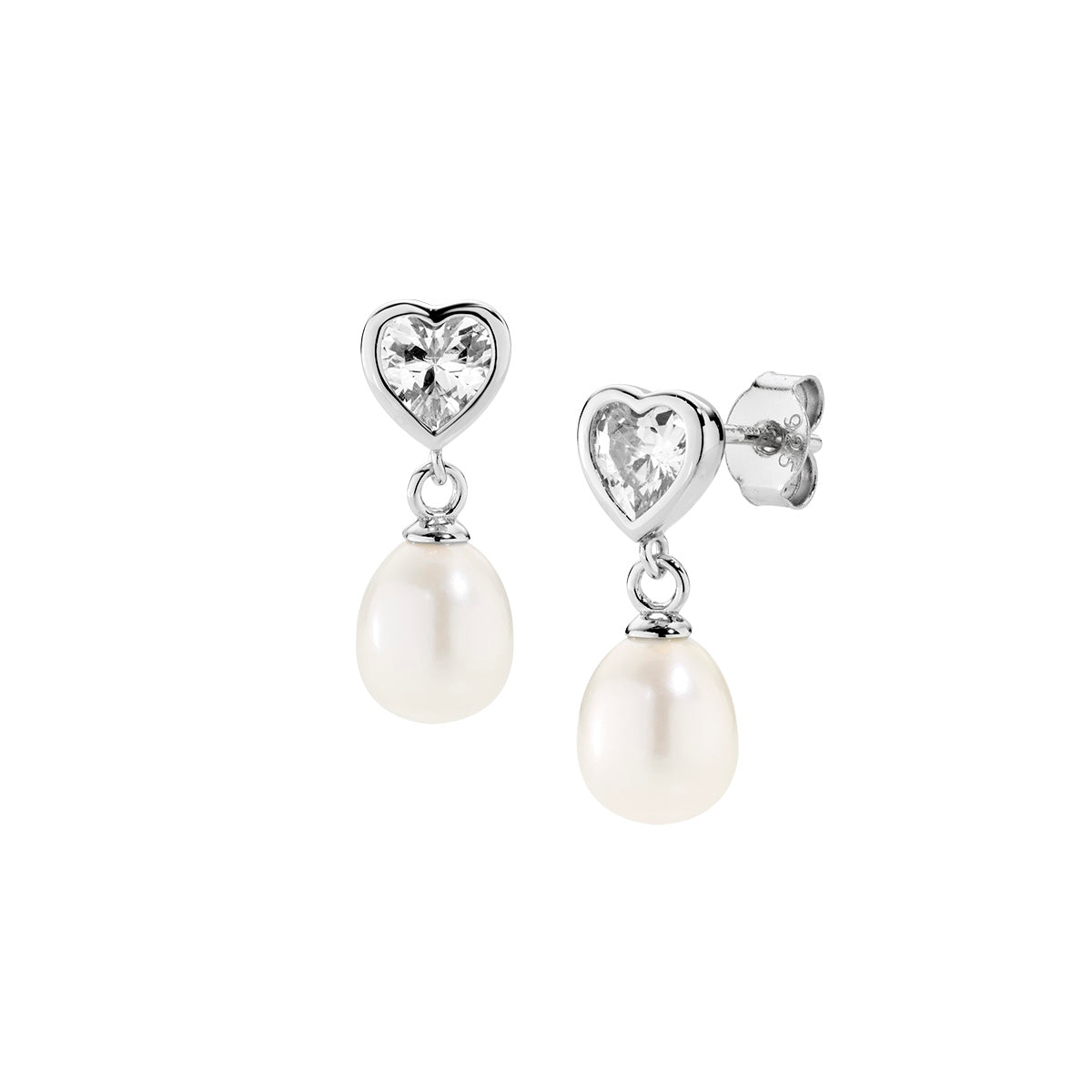 Amen Women's Pearl Earrings ORCUPEBBBZ3