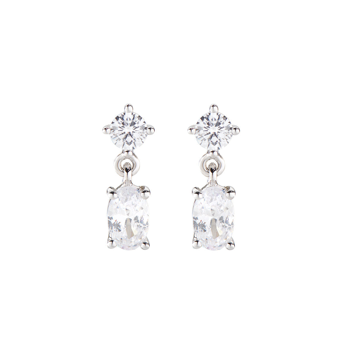 Amen women's princess earrings EOVBB