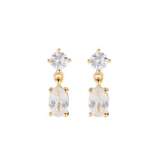 Amen women's princess earrings EOVGB