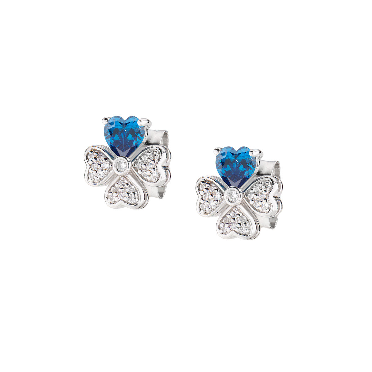 Amen women's four-heart earrings EQUSBBL