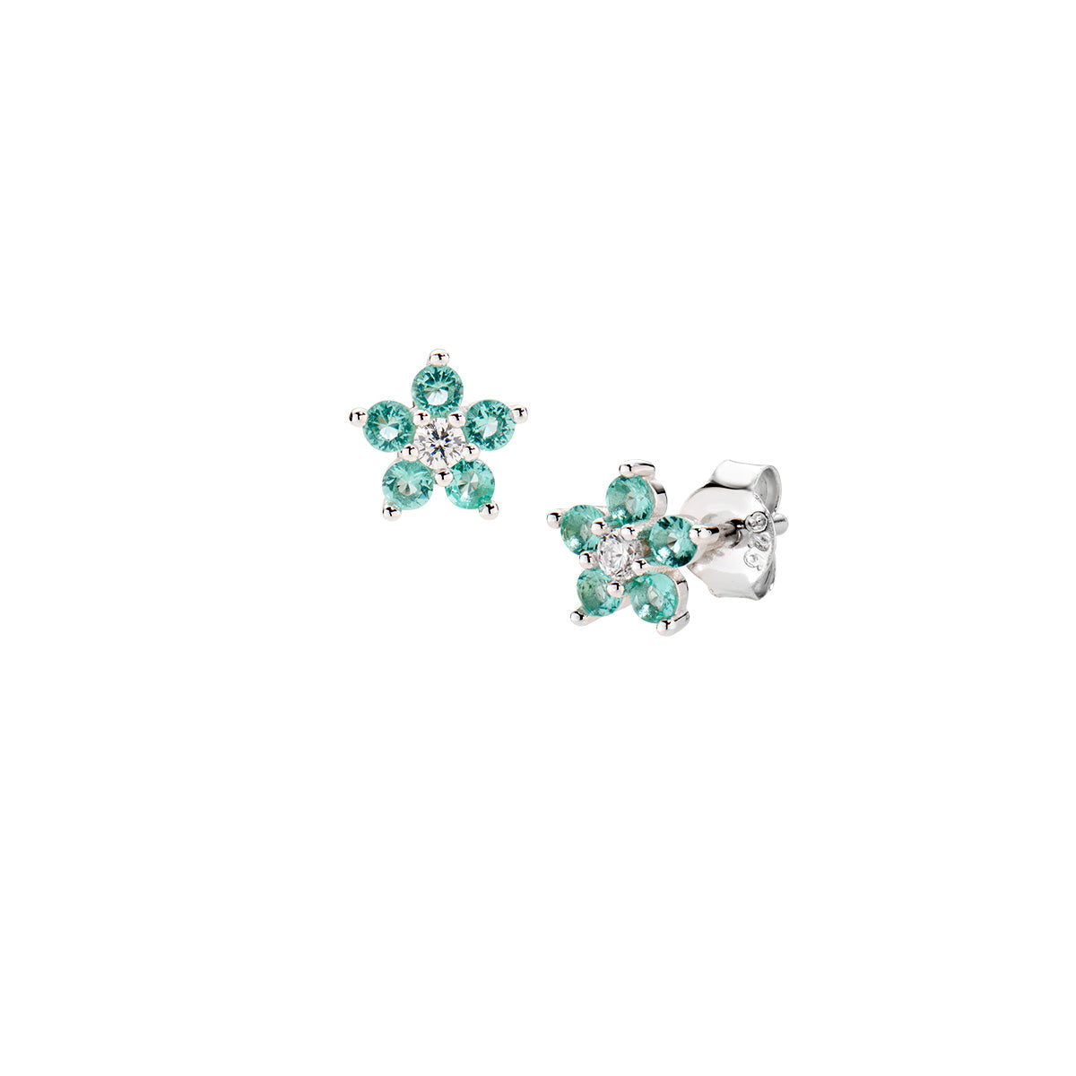 Amen Women's Rainbow Earrings ESTEBVAB