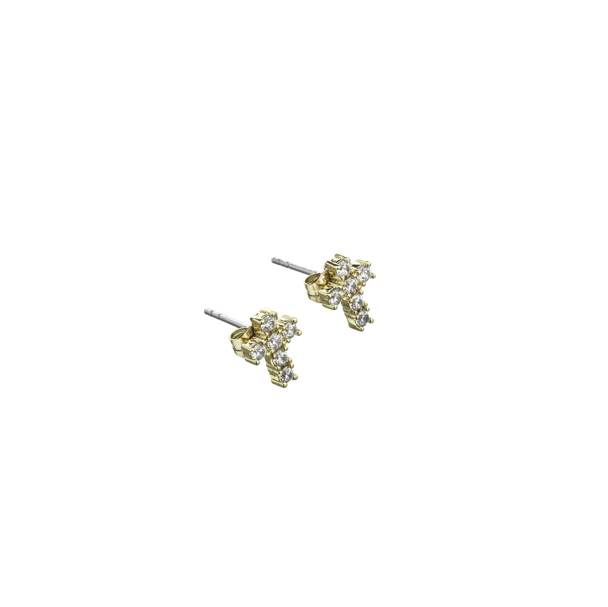 CHIARA FERRAGNI WOMEN'S CROSS EARRINGS J19AWC13
