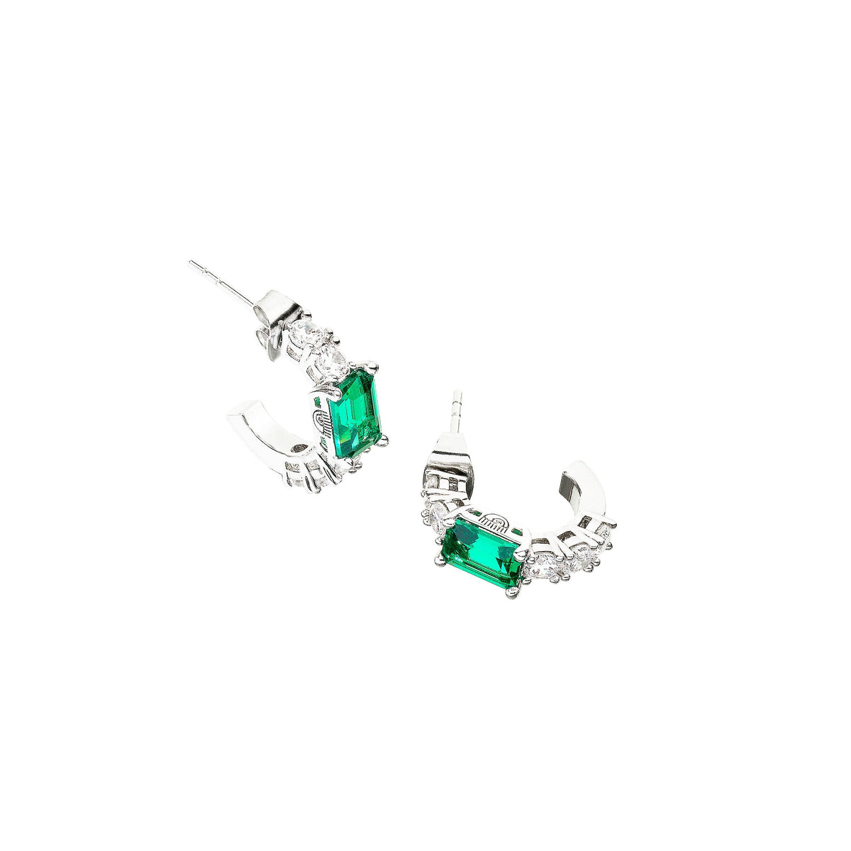 CHIARA FERRAGNI EMERALD EARRINGS FOR WOMEN J19AWJ15