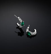 CHIARA FERRAGNI EMERALD EARRINGS FOR WOMEN J19AWJ15