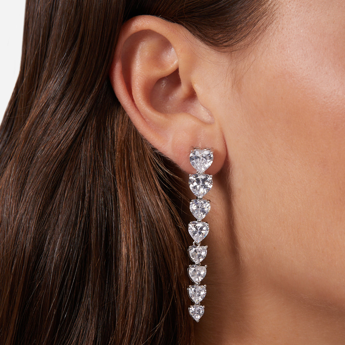 CHIARA FERRAGNI INFINITY LOVE EARRINGS FOR WOMEN J19AVG08