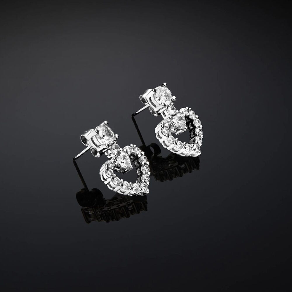 CHIARA FERRAGNI INFINITY LOVE EARRINGS J19AVG09-CHIARA FERRAGNI-Eldorado Jewels