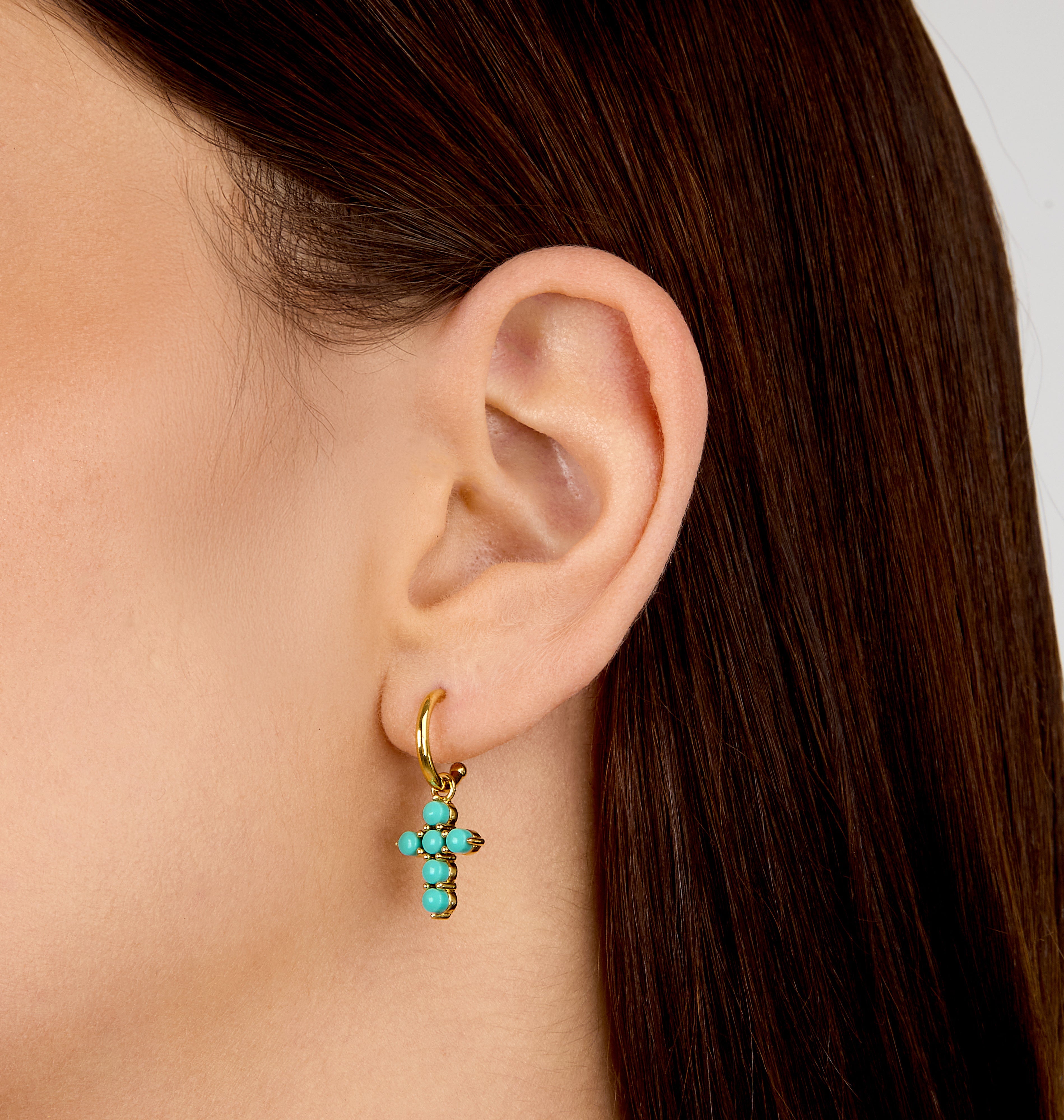 CHIARA FERRAGNI TURQUOISE J19AYT05 Women's Earrings
