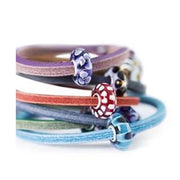 Orecchini Pendenti Base Argento (Vetro) Trollbeads TLEBO-00028V