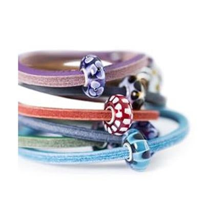 Orecchini Pendenti Base Argento (Vetro) Trollbeads TLEBO-00028V