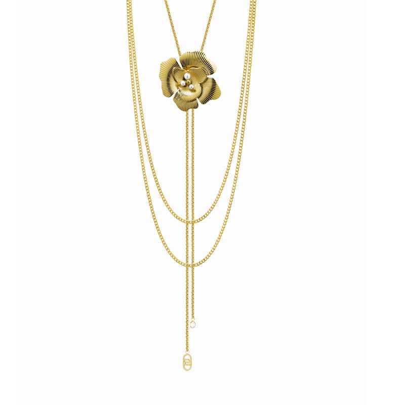 Liu Jo LJ3078 Logo Circle Pendant Earrings (Pair)