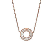 Orecchini Pendenti Cilindro Emporio Armani Pelle Marrone EG3588221 (Coppia)