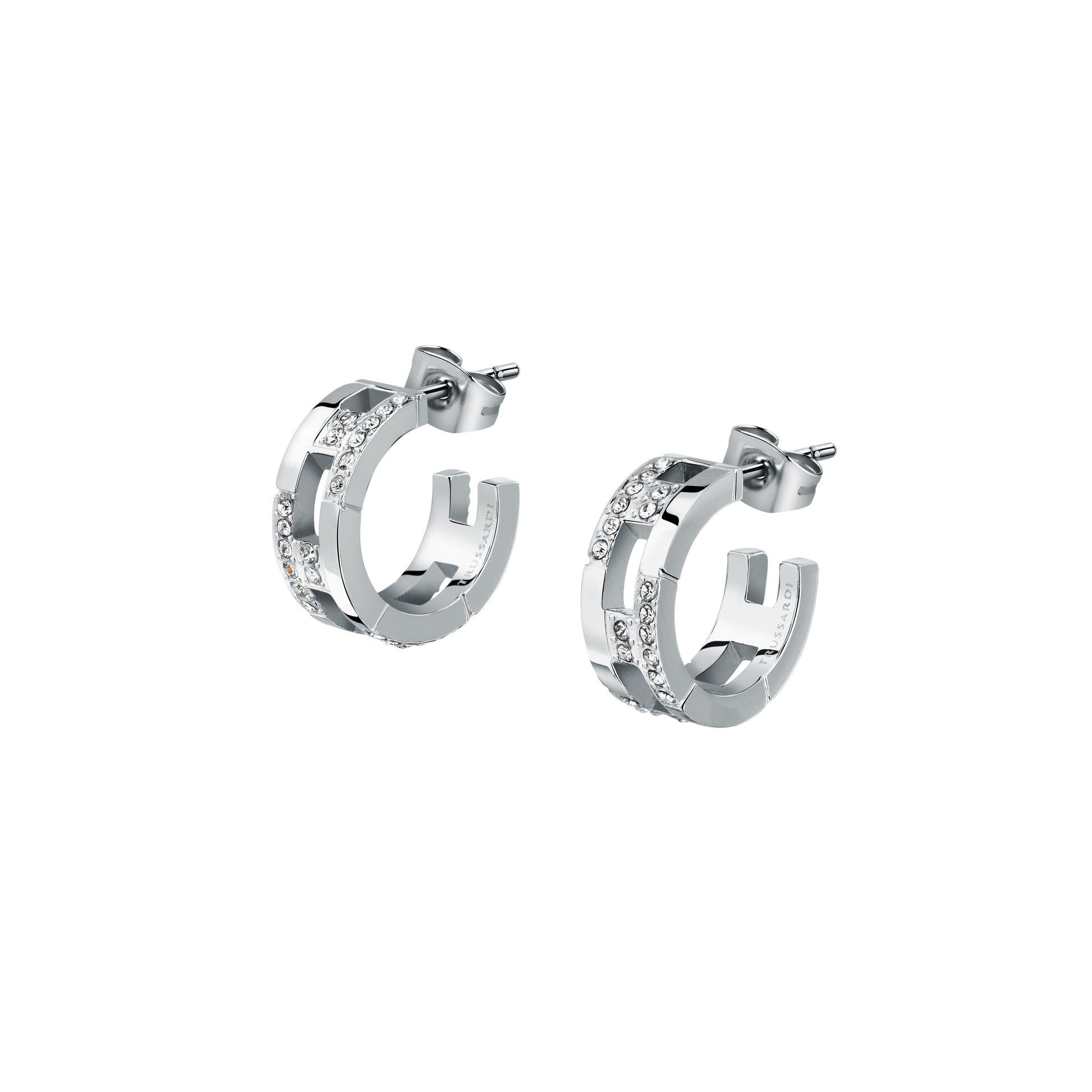 Trussardi T-Logo Tjaxc70 Women's Earrings